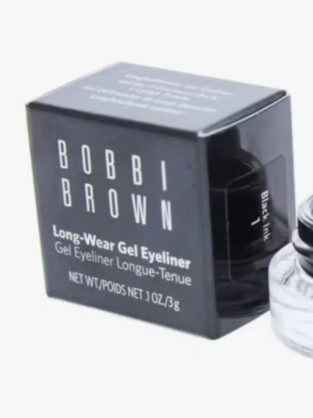 Bobbi Brown Long-Wear Gel Eyeliner* ~ Black Ink 3g (Noire) NIB/Sealed